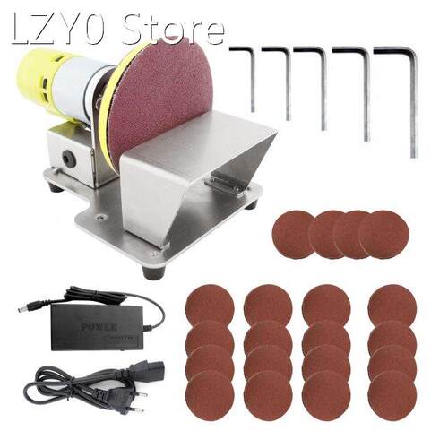 KKmoon Electric Rotary Polisher Table Disc Sander Adjustable