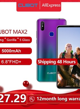 Cubot Max 2 Smartphone Octa Core 6.8'' Big Screen 5000mAh T