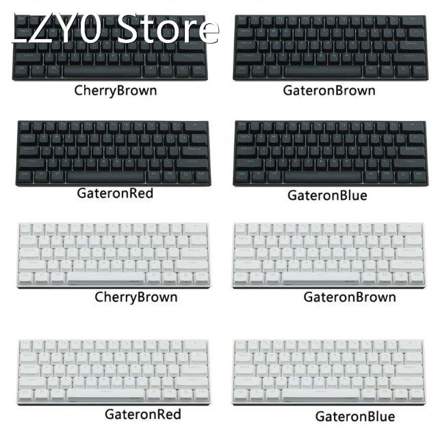 Anne Pro2 60% Bluetooth 4.0 Type-C RGB 61 Keys Mechanical Ga