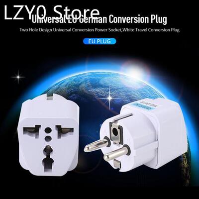 Universal EU German Conversion Plug Adapter 250V 10A 800W Eu