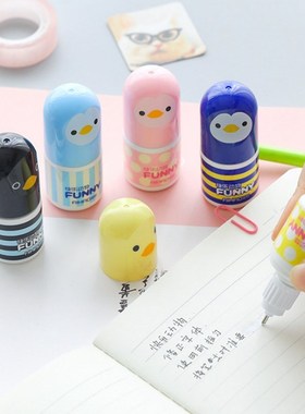 Cartoon Correction Fluid Corrector Tape Fluid Kawaii  Tool C