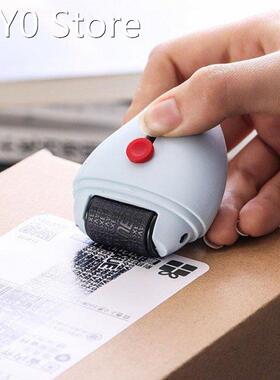 1pc Data Protection Roller Stamp Portable Information Covera