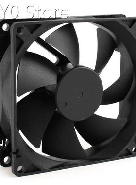 92mm x 25mm 24V 2Pin Sleeve Bearing Cooling Fan for PC Case