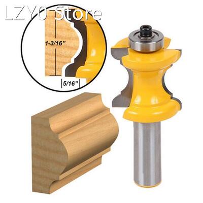 1Pc 1/2 1/4 Shank Bullnose Bead Column Molding Wood Router B