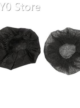 200 Pcs Black Disposable Microphone Covers Karaoke Anti-Spla