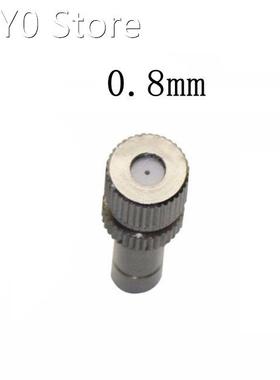 50 Pcs 6mm Low Pressure 0.8mm Fog Misting Nozzles Garden Wat