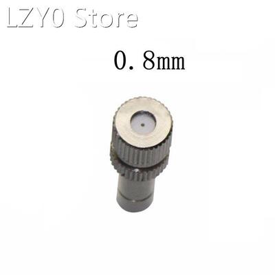 50 Pcs 6mm Low Pressure 0.8mm Fog Misting Nozzles Garden Wat