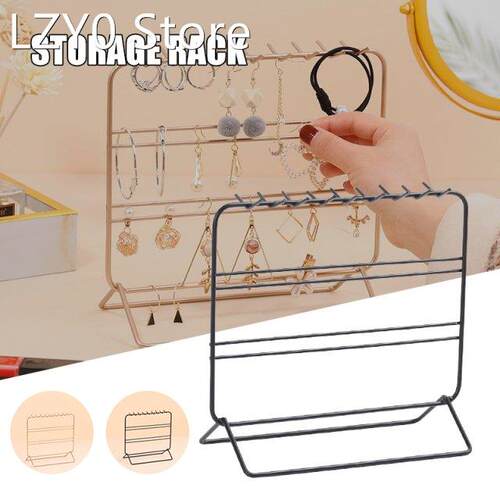 Necklace storage rack Iron Jewelry Storage Rack Creatives Ho