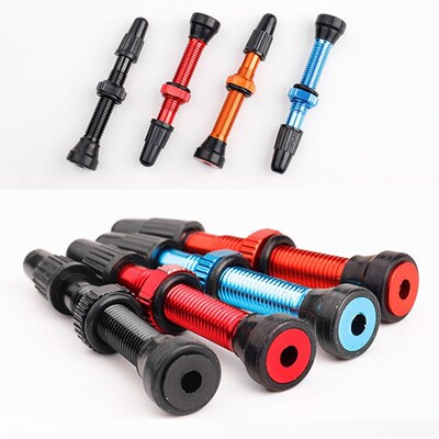 1Pc Bike Tire Air Valve Bike Tubeless Wheel Valve Kit Coppe