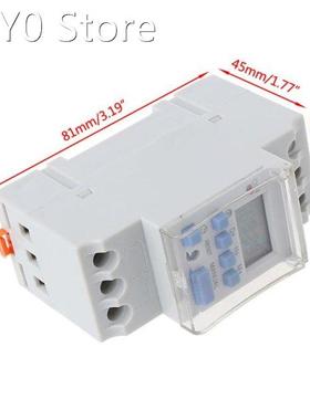 AC220V 16A Programmable Digital Timer Switching Relay Cont