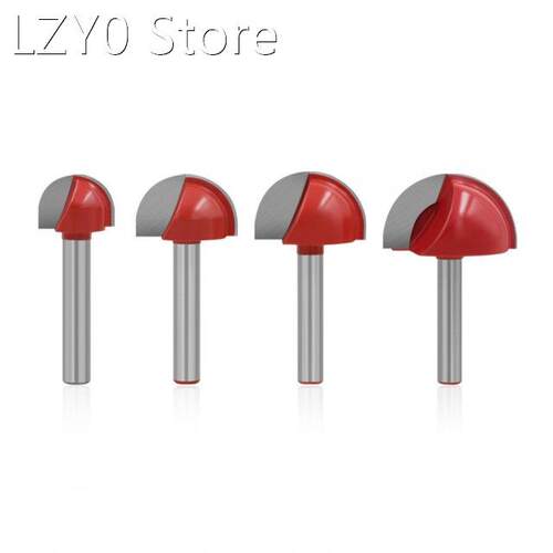 4Pcs Cove Box Router Bit 6mm Shank 16/22/25/32mm Blade Cutti