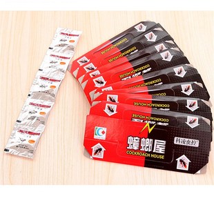 10Pcs Cockroach House Cockroach Trap Repellent Killing Bait