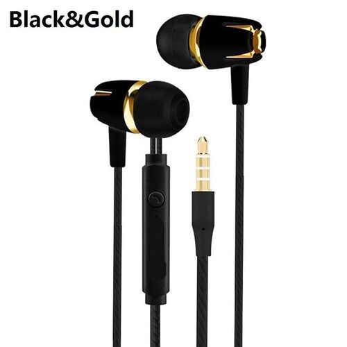 Universal Fashion 120cm length In ear Heavy Bass 3.5mm Plug