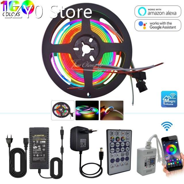 SK6812 WS2812 DC5V COB Addressable Pixel RGB LED Strip 33