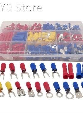 520Pcs/set Assorted Electrical Crimp Terminals Wire Cable Co