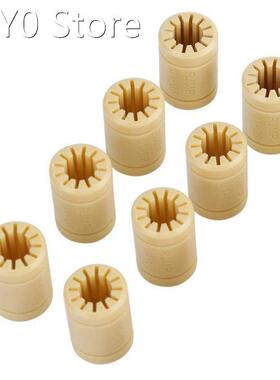 WALFRONT 8 Pcs/Lot Solid Polymer LM8UU Bearing 8mm Shaft 8mm