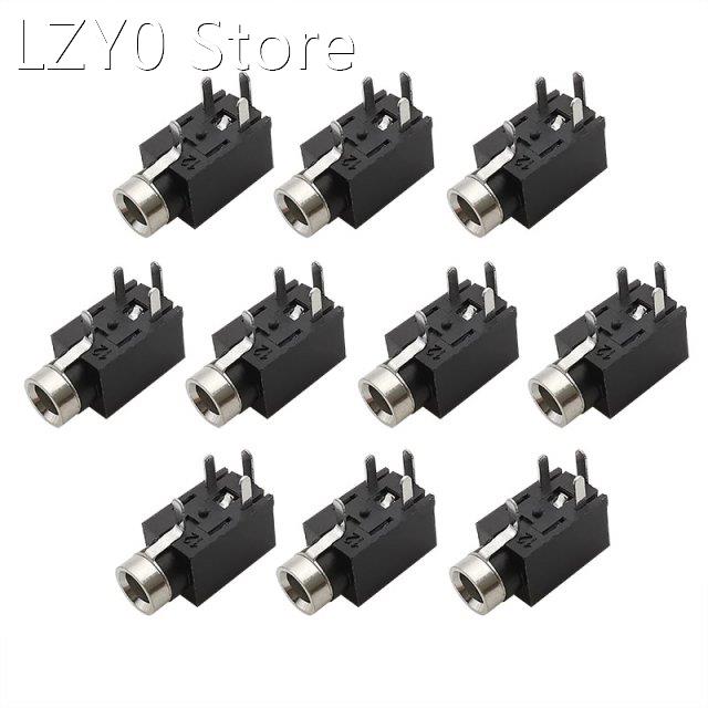 10Pcs/lot 2.5mm Headphone Jack PJ-210B 4 Pin DIP 2.5mm Femal