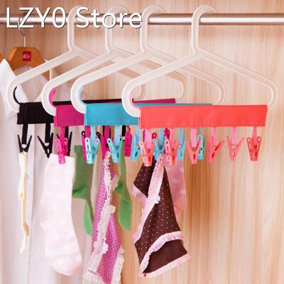 Multifunction Travel Clothes Hook Hangers Save-Space Organiz