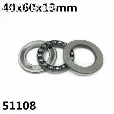 2Pcs 51108 40x60x13 mm Axial Thrust Ball Bearings 8108 High