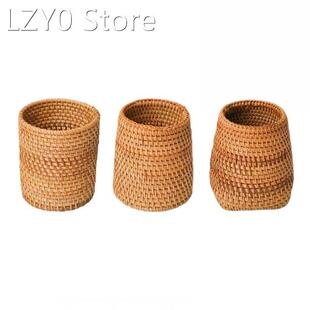 3pcs Home Office Table Decor Stationery Storage Accessories