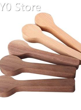 5 Pcs Wood Carving Spoon Blank Beech and Walnut Wood Unfinis