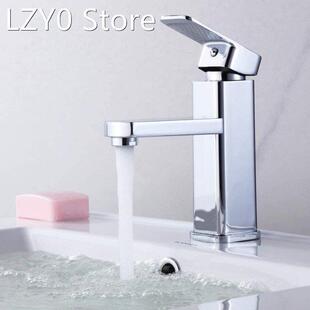 360degree Rotating Cold Hot Faucet Modern Bathroom Basin Sin