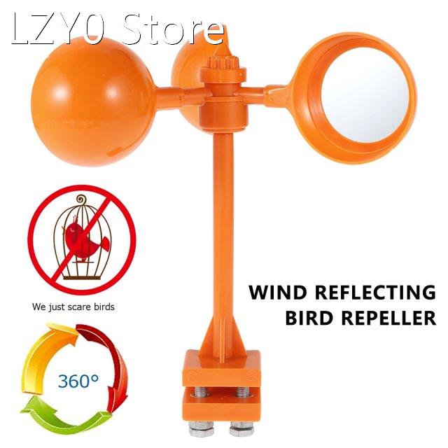 Outdoor Bird Repeller Pest Control Pole Tower Wind Power Sca