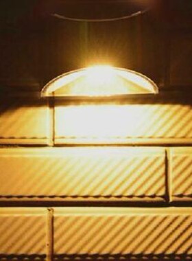 LED Stainless Steel Solar Wall Light Outdoor Garden Fence La