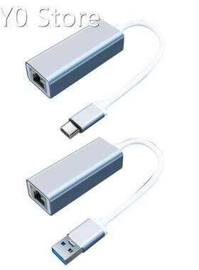 Ethernet Network Lan Card USB3.0/Type C to RJ45 for High-spe