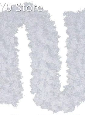 2.7M White Christmas Rattan Christmas Decoration Bar Tops Ri