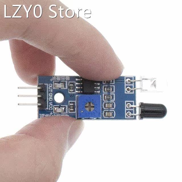 100pcs/lot IR Infrared Obstacle Avoidance Sensor Module Smar