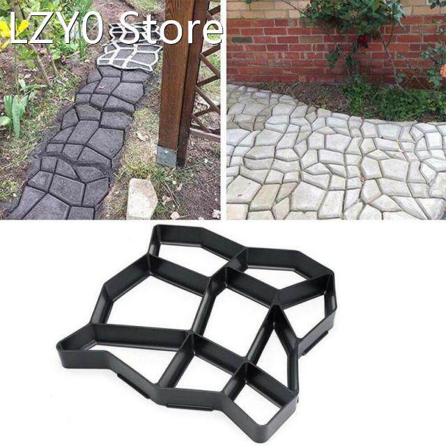 1PC Garden Pavement Mold DIY Path Making Manually Paving Cem