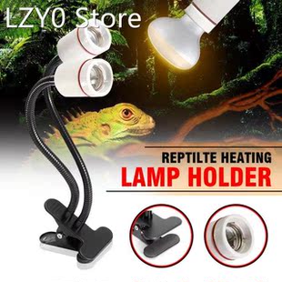 E27/E26 Reptile Lamp Set With Clip-on Bulb Lamp Holder and P