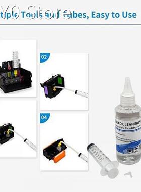 Printerhead Cleaning Fluid Wash Liquid Cartridge Dye For Bro