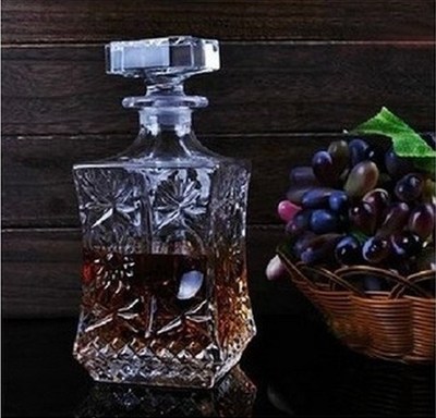 1PC Crystal Glass Wine Red Bottle Wine Decanter Whiskey Liqo