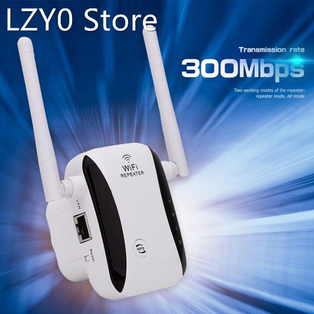 300Mbps WiFi Repeater 2.4GHz Wi-Fi WiFi Range Extender Wirel