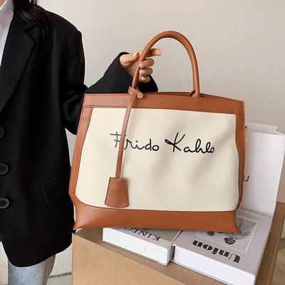 Women handbag High capacity Casual Canvas big totes 2020 ne