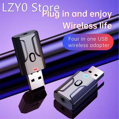 USB Bluetooth Adapter Wireless Bluetooth 5.0 Transmitter Rec