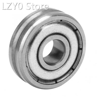 10Pcs V624ZZ/3 V Groove Ball Bearing 90degree Pulley Rail Tr