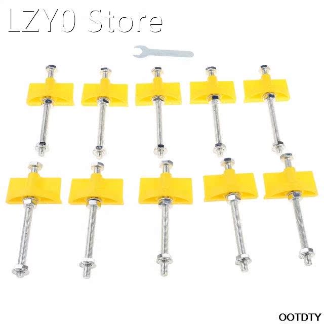 10pcs Manual Tile Locator Wall Tiles Regulator Height Adjust