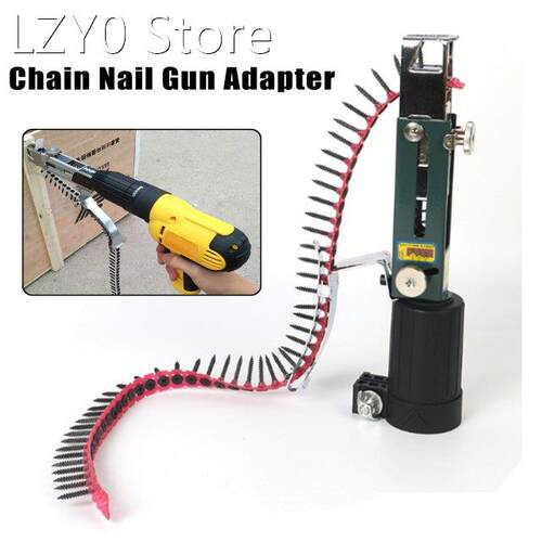Electric Drill Automatic Screw Spike Chain Nail Adapter Scre
