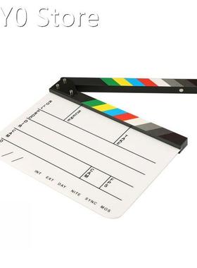 Director Video Scene Colorful Clapperboard TV Movie Clip Fil