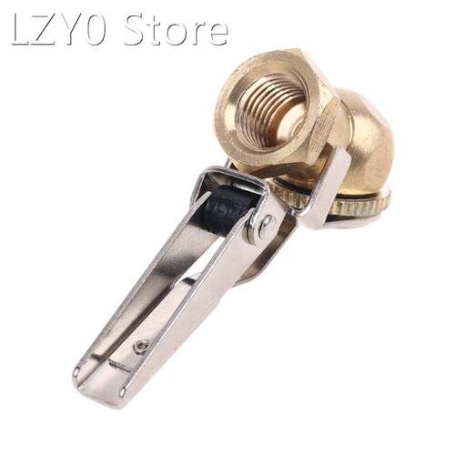 Car Tire Nozzle Single Head Air Chuck with Grip Brass Anti-l
