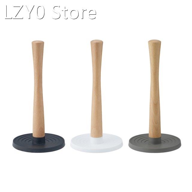 2022 New Wooden Desktop Toilet Roll Paper Holder Tissue Stor