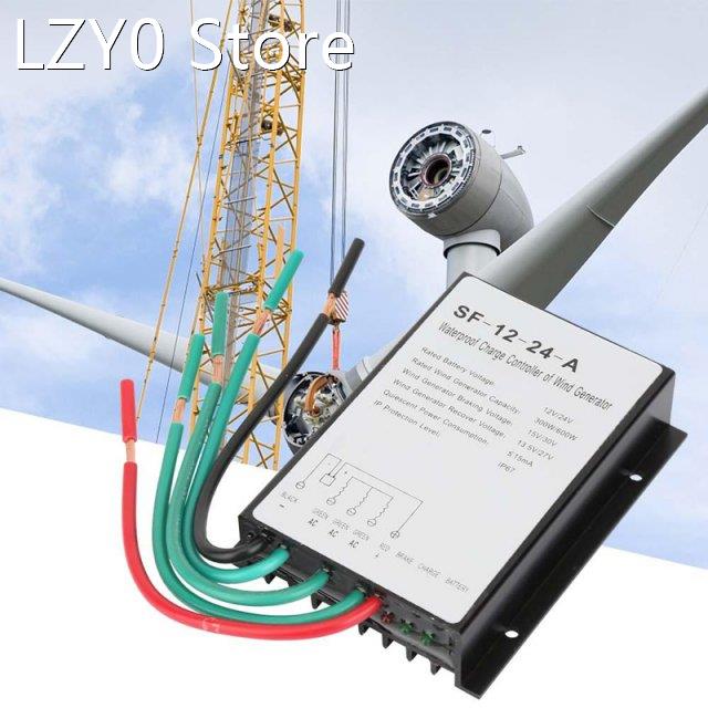 12V/24V Wind Turbine Generator 300/600W Charge Controller Re