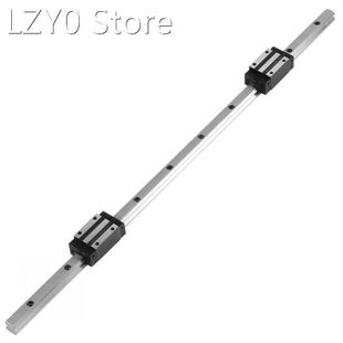 Guide Block 600mm Bearing HGR20 Carriages Rail Linear 2pcs