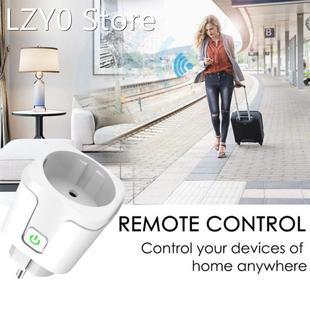 Tuya Wireless Smart Plug 16A 100-240V Adapter Wireless Remot