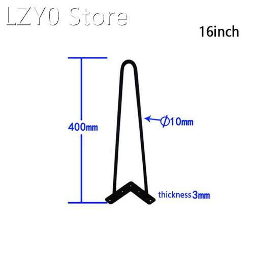 1 pcs 4/12/16inch Iron Metal Table Desk Legs Home Accessorie