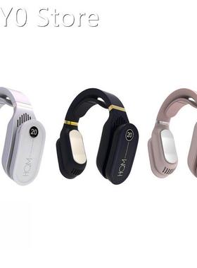 Portable Hanging Neck Fan Cooling Heater Smart Electric Blad