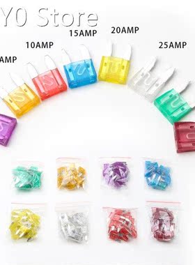 160PCS 3/5/10/15/20/25/30/40A Standard Automobile Car Securi